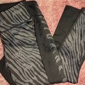 Zella Nordstrom Workout Leggings Animal Print